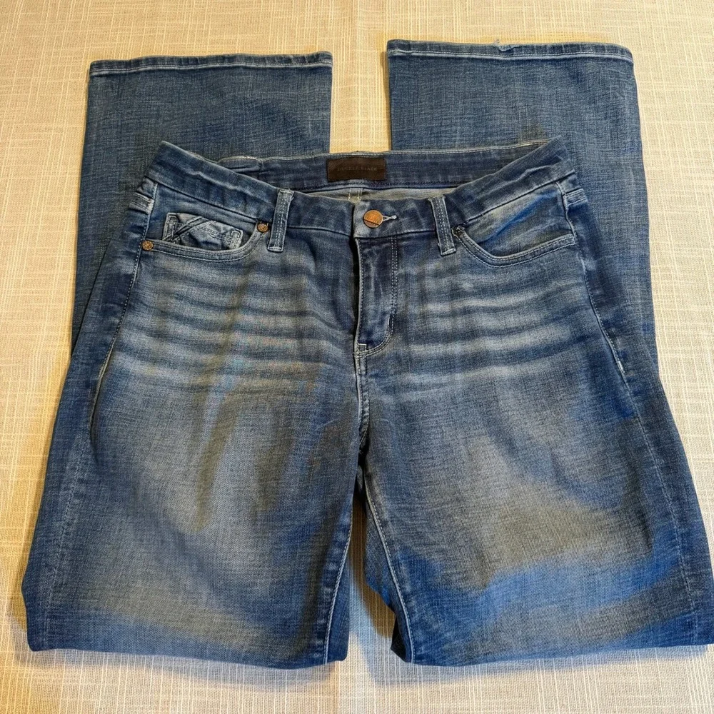 Buckle Black Fit No. 53 Bootcut Jeans Womens 27x30 Blue Medium Wash Low Rise